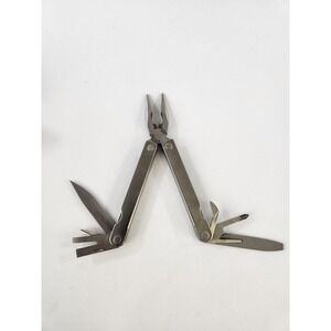 Vtg Leatherman Pocket Survival Tool 'The Original' Made USA Portland + Belt Case